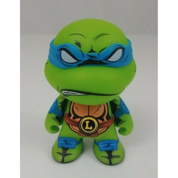 Kidrobot TMNT Series 2 Teenage Mutant Ninja Turtles Leonardo 3" Vinyl Fig (Vinte - Picture 2 of 7